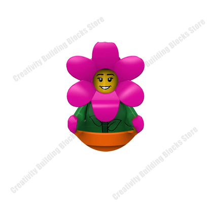 New Hot Series Gray Shark Boy Girls 3D Model DIY Building Bload Toys Classic Movie Children's Toys Gifts