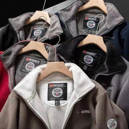 New Men's Autumn Winter Outdoor Casual Fleece Warm Patagonia Jacket Comfortable Fashionable Windproof Breathable and Trendy Top.