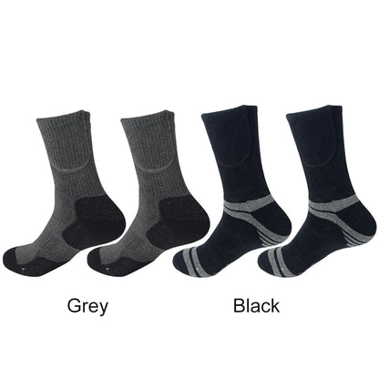 Unisex Thermal Insulated Socks Washable Electric Thermal Socks Elastic Thickened for Outdoor Sports Skiing.