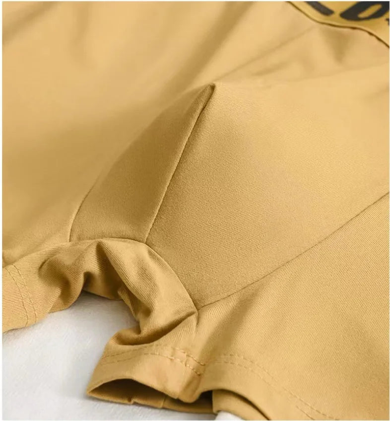 5PCS Boxer Höschen Männer Brief Unterwäsche Badehose Sexy Unterhose Atmungsaktivem Weiche Baumwolle Höschen Boxer Shorts Plus Größe