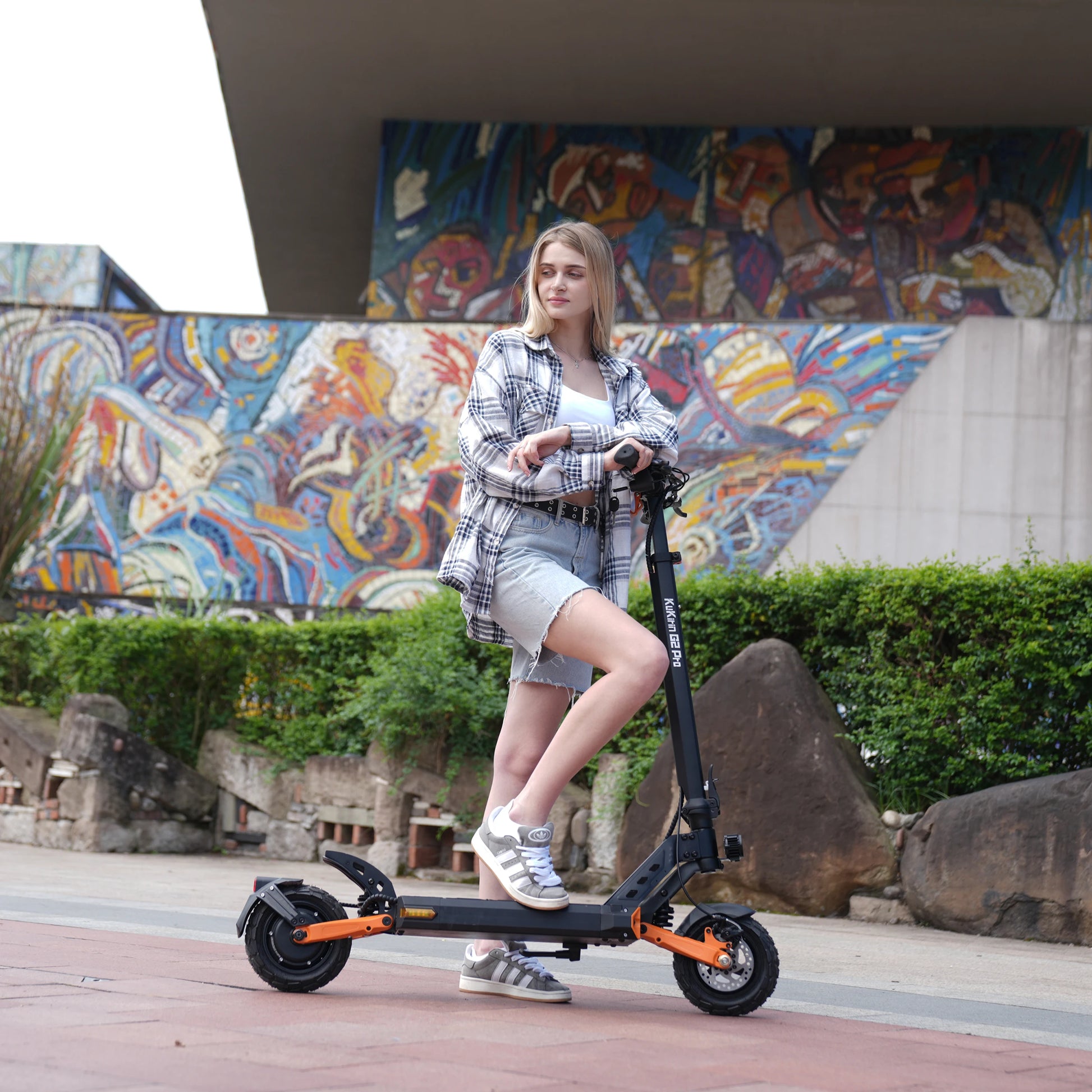 KuKirin G2PRO Foldable Adult Electric Scooter, E-Scooter, 45km/h Electric Kick Scooter, 600W Skateboards, 48V 15.6Ah Kickboard.