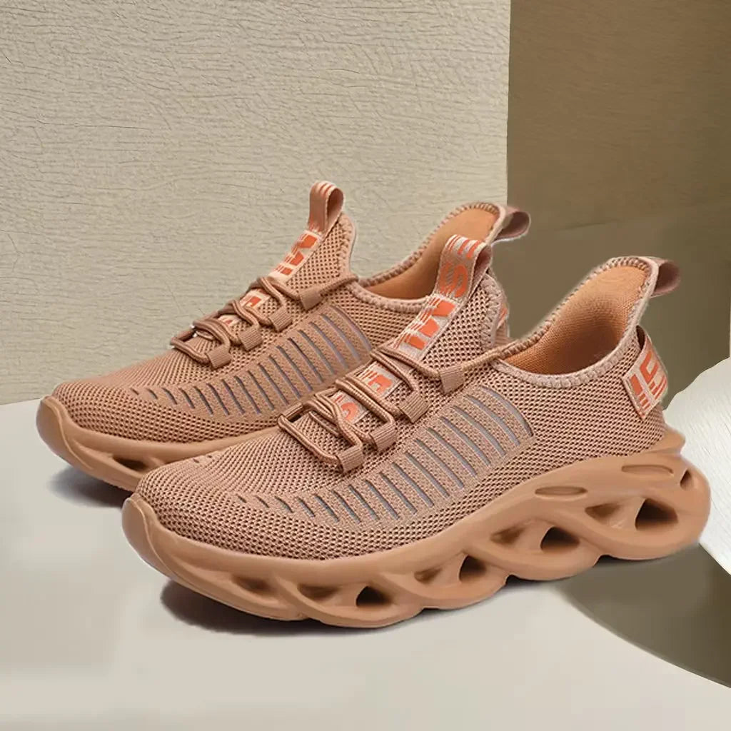 Männer Schuhe Bequeme Turnschuhe Atmungsaktiv Für Mesh Tennis Sport Laufen Gehen Im Freien Rot Fliegen Weben Frauen Slip-on Gym schuhe.