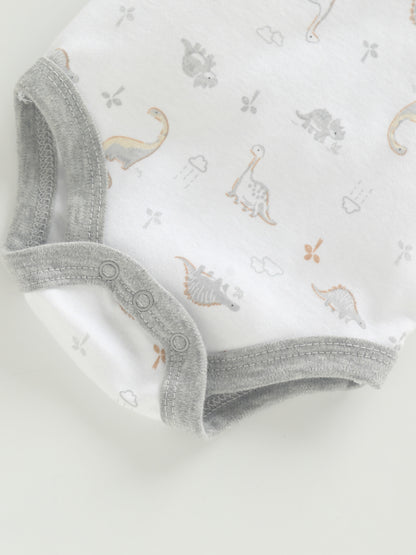 3PCS Infant Baby Nette Grafik einteilige Kleidung Für Jungen Und Mädchen, Neugeborenen Reine Baumwolle Sommer Strampler neugeborene kleidung