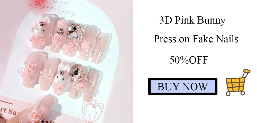 24Pcs 3D kuromi press on nails Y2K Cartoon Handmade Fake Nails Black Gel nail Wearable Nails Cinnamoroll Melody Anime False Nail.