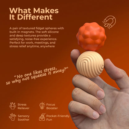 Magnetic Balls Fidget Toy,EDC Anti Stress Relief Toy Antistress Anxiety Sensory Magnet Fidgeting for Adult Kids Autism ADHD Gift