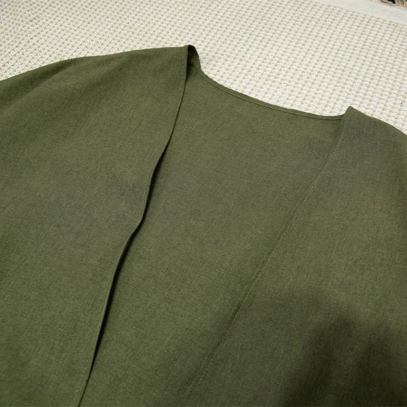 Lose Kaftan muslimischen Abayas Frauen islamische Kleidung Mond Stickerei offene Front Abaya Langarm Maxi Länge Kleid Frauen Jilbabs.