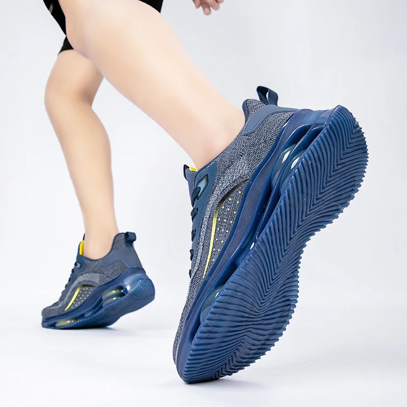 2025 Casual Shoes Breathable and Anti slip Walking Shoes Men's Shoes Outdoor Comfortable and Fashionable Lace up Running Shoes.