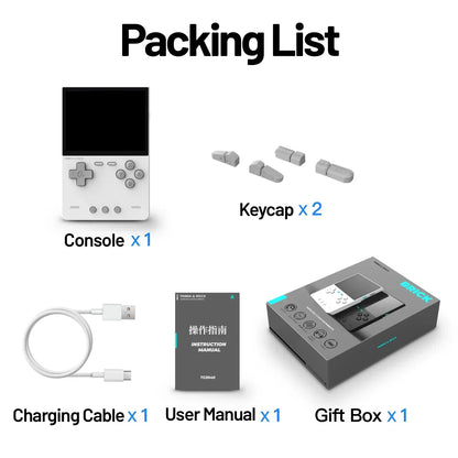 TRIMUI BRICK Retro Handheld Game Console Portable Video Player Linux System Open Source 3.2 Inch Palm Phone Games For Gifts.