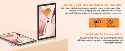 XGODY P60 Pro Android 15  256GB Tablet PC 10 Zoll ultra-klares 90Hz Display 24GB(8+16) 256GB 8000mAh Akku Tablet.