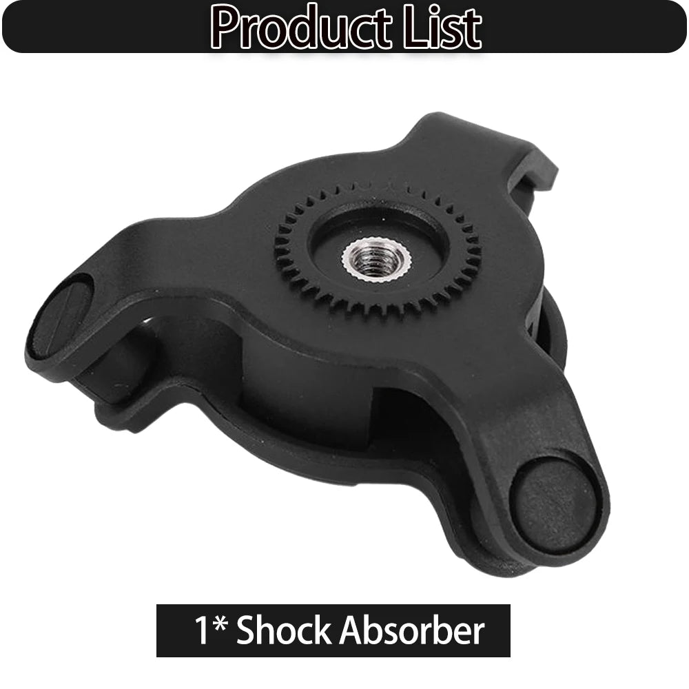 Universal Motorcycle Bike Phone Holder Stand Bicycle Phone Bike Holder 360° Rotatable Support Security Bracket Quick Release