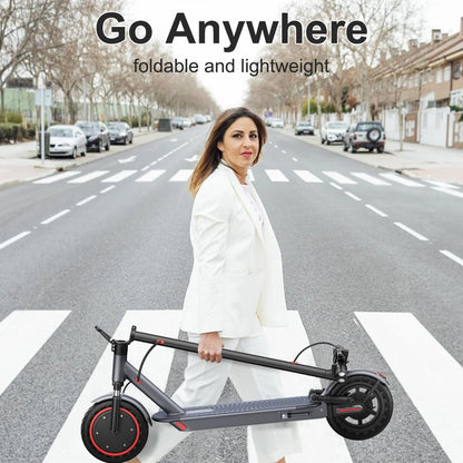 JUICEASE AP07 Electric Scooter 35KM Range 8.5Inch Escooter 350W/600W Power 31KM/H APP Scooter Electric Dual Damping Turn Signal.