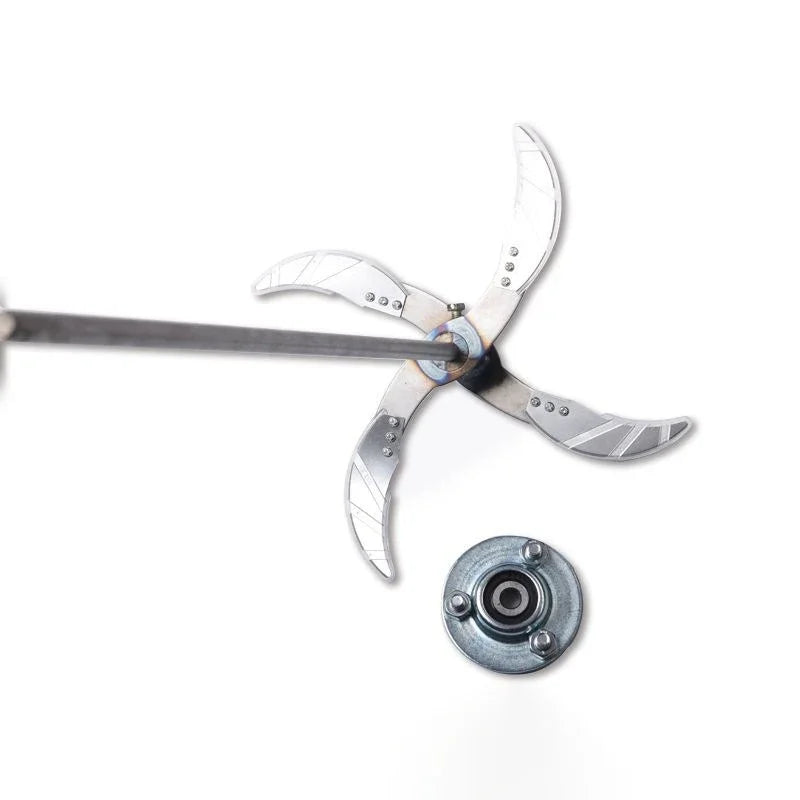 Agricultural Fruit And Vegetable Crusher 4/6 Blade Breeding Cutter Electric Drill Chopper Blade Fits Goose Chicken Feed Grass.