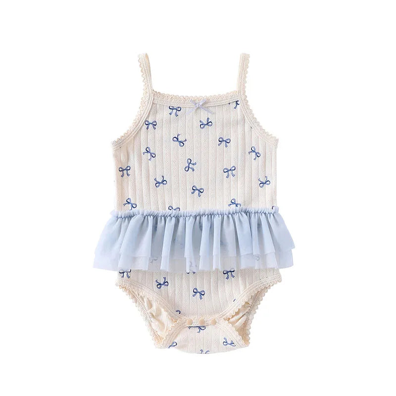0-24M Baumwolle Baby Mädchen Strampler Herz Druck Nette Prinzessin Body Sommer Neugeborenen Kind Baby Kleidung Kurzarm outfit