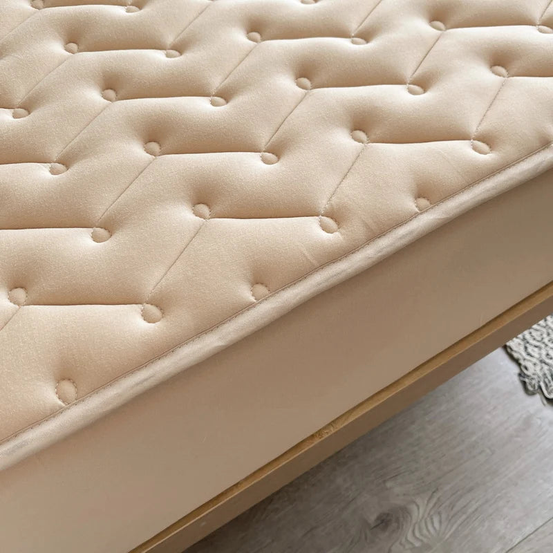 3pcs Waterproof Bedding Set 1pc Mattress Cover 2pcs Pillowcase Soft Comfortable Fitted Sheet Washable Durable Mattress Protector