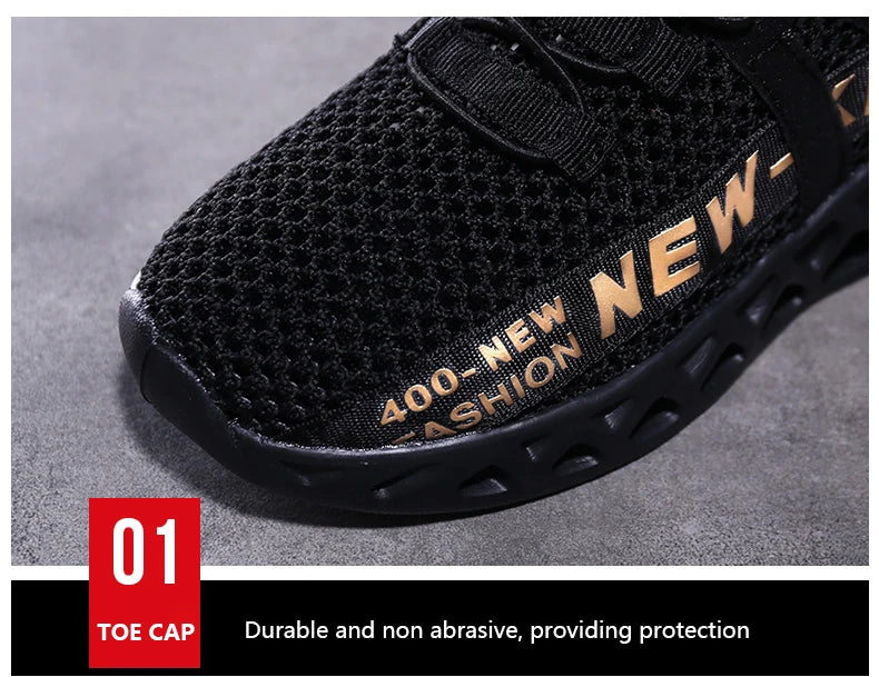 Single Net Children's Running Sneakers Breathable Lightweight Soft Non-slip Leisure Comfortable Walking Boys Girls Casual Shoes.