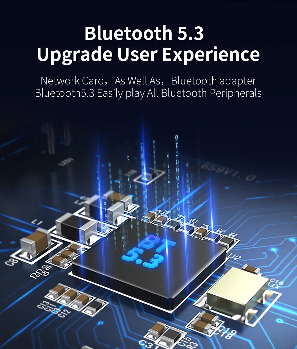 COMFAST 900Mbps WiFi 6 BT 5.3 USB Adapter Dual Band 2.4/5G RTL8851BU Wireless Free Drive Network Card For Laptop PC Win 10/11.