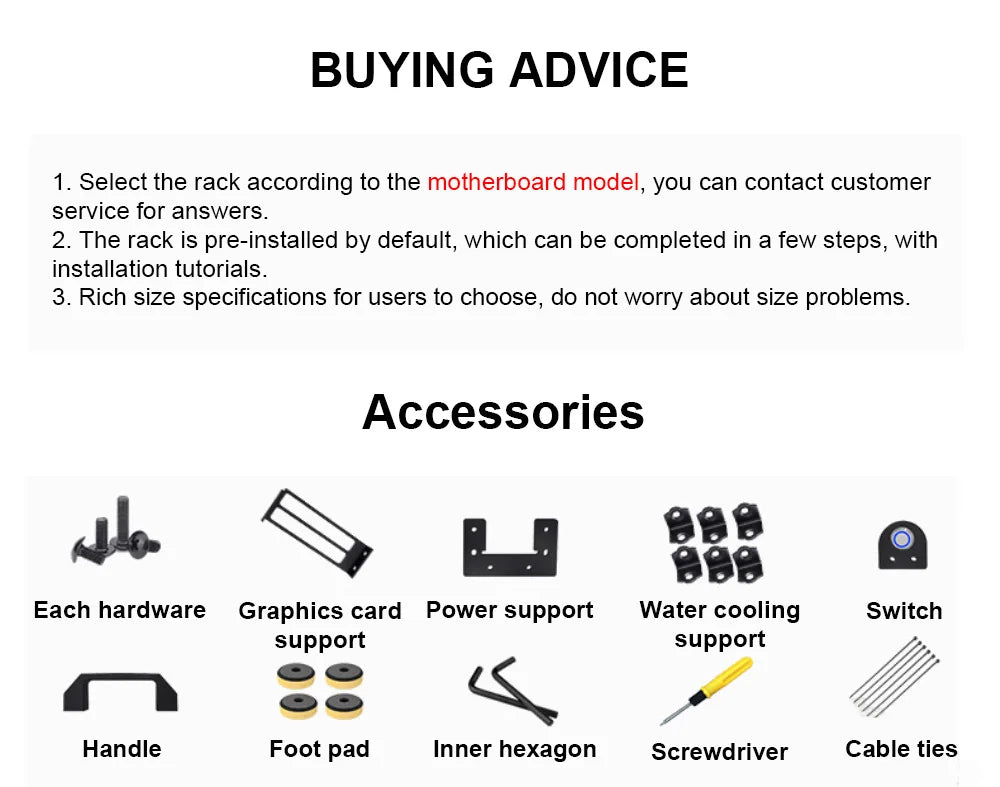 DIY Gamers Cabinet MOD ITX MATX PC Case Open Frame Aluminum Creative ATX EATX Tower Desktop Gaming Computer Chassis Rack.