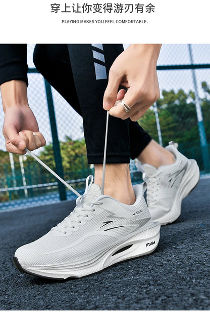 Sport Laufschuhe Männer Turnschuhe Marathon Atmungsaktiv Komfortable Marke Trend Frauen Sportlich Fitness Outdoor Turnschuhe AirCushion