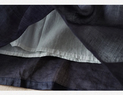 Vintage bedruckte Frauen kleider neue französische lose V-Ausschnitt Kleidung Kurzarm Sommer A-Linie Stickerei Empire Kleid