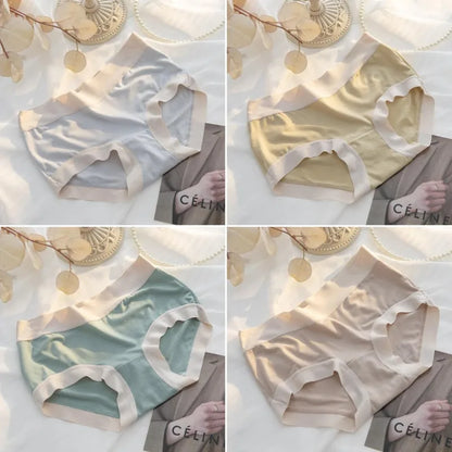 M-XL Women's Modal Panties Seamless Underwear Cotton Breathable Female Underpants Girls Briefs Plus Size Sexy Intimates Lingerie