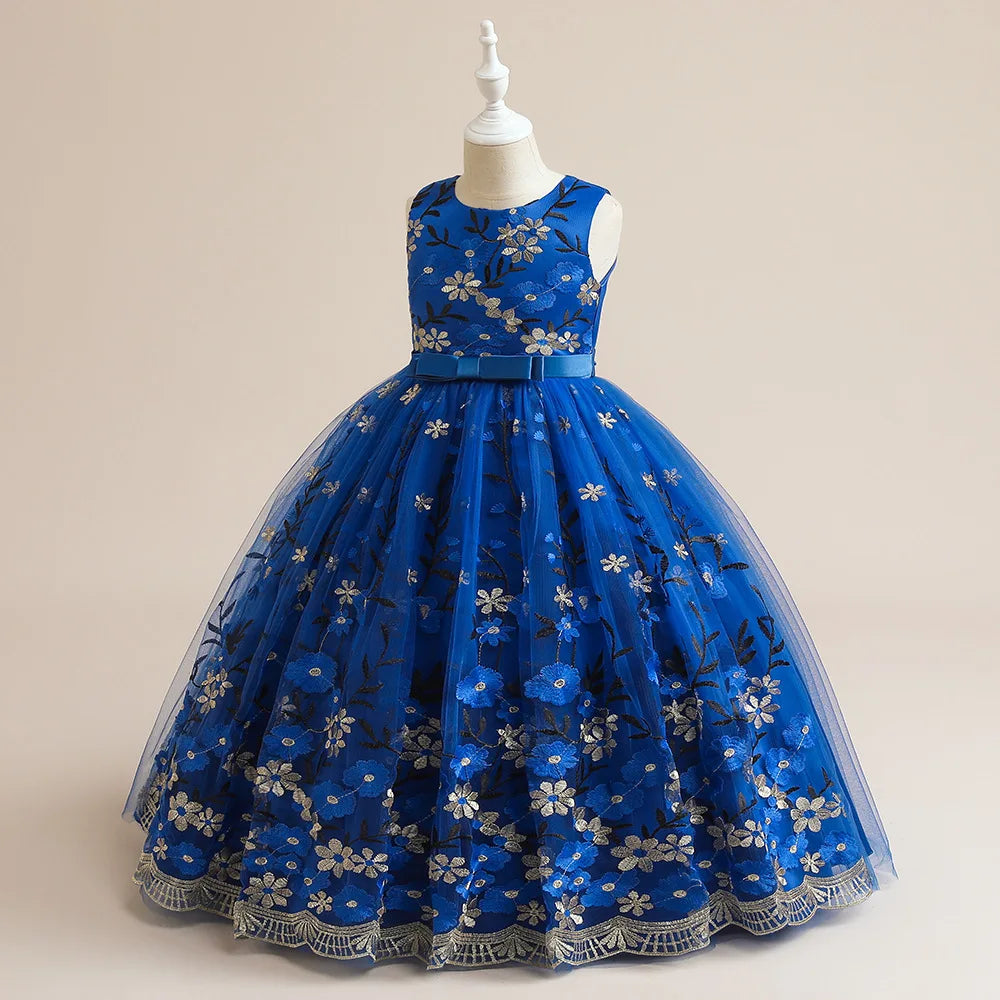 Kinderkleider, luxuriöse Partys, Abendkleid, Stichkleid für Mädchen, Abschlussball, Leistung, Teenager, Prinzessinnenkleider, 14 bis 16 Jahre.