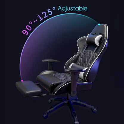 Gaming-Stuhl, Racing-Stil, ergonomischer Computer-Schreibtischstuhl, sitzender Heimcomputer, Gamer-Sofa, Studentenwohnheim, drehbarer Einzelstuhl