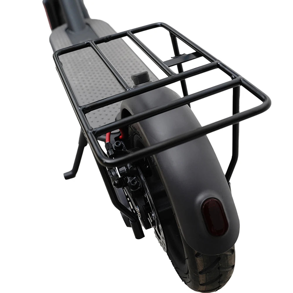 Electric Scooter Rear Rack Solid Bearing Scooter Luggage Cargo Rack Solid Steel Carrier Rack Replacement for Xiaomi M365 1S Pro.