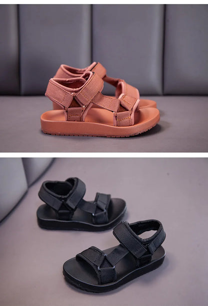 2021 Summer Boys Sandals Casual Children Kids Shoes Rubber School  Breathable Open ToeBoy Beach Sandal.