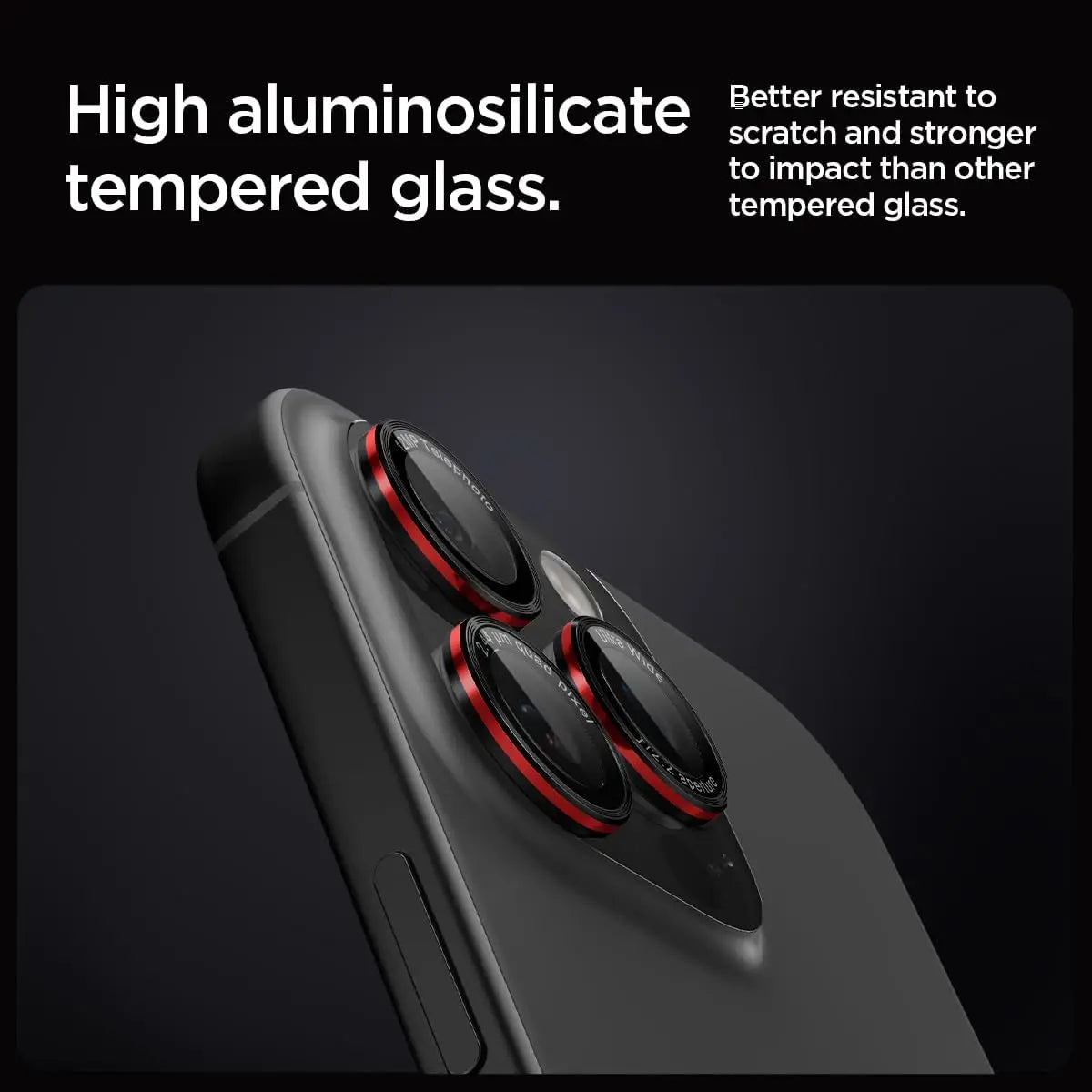 Black Red Metal Glass Camera Lens Protector Cover For iPhone 17 Air 16e 16 E 15 Pro Max 14 Plus 13 Mini 12 11 Phone Accessories.