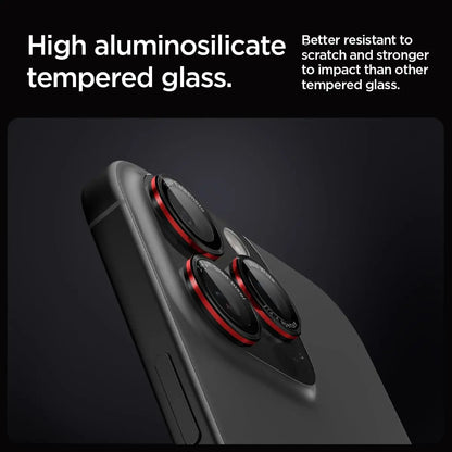 Black Red Metal Glass Camera Lens Protector Cover For iPhone 17 Air 16e 16 E 15 Pro Max 14 Plus 13 Mini 12 11 Phone Accessories.