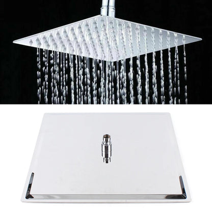40CM Square Shower Head, Rain Shower Head, Universal Large Shower Head for Bathrooms, Homes, Hotels, Bathing Centers