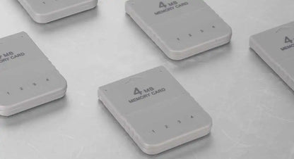 BlueRetro 1PC/2PC 4M Memory Card For PS1 Save Game Card  For PlayStation1 PS One Game Consoles Data Saving Progress Memory Card.