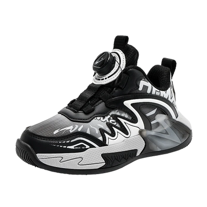 Luxury Boys Sneaker Children Origin Shoes 2025 Autumn New Fashion PU Leather Kids Basketball Shoes High Top Sneaker for Boys.