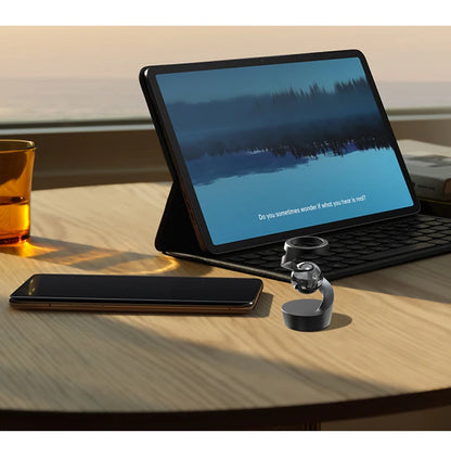 Adult Desktop Stress Relief Toy Aluminum Alloy Decompression Hypnosis Rotary Gyro Fingertip Kinetic levitating Spinner Gift.