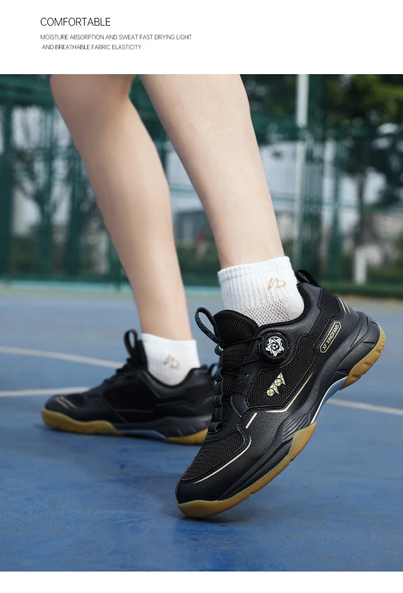 New Men Professional Badminton Shoes Sports Shoes Ping Pong Lightweight Indoor Sport Tennis Training Sneakers Volleyball Shoes