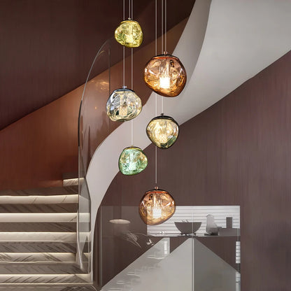 Moderne Heimdekoration, LED-Deckenleuchten für das Wohnzimmer, LED-Deckenleuchten für die Treppe, Hängelampen, Innenleuchte.