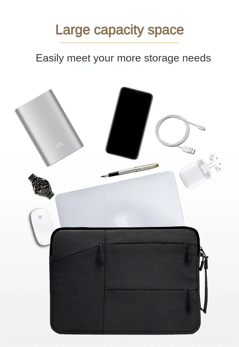 Portable Laptop Bag 14 15 15.6 Inch for Macbook Pro Huawei Xiaomi Mac Book M1 Laptop Case Notebook Accessories Laptop Sleeve.