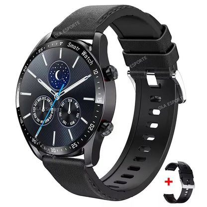 2025 NEW Smart Watch Women Men AMOLED Screen Bluetooth Call Full Touch Screen Weather Call Sports Smart Bracelet 5ATM Waterproof