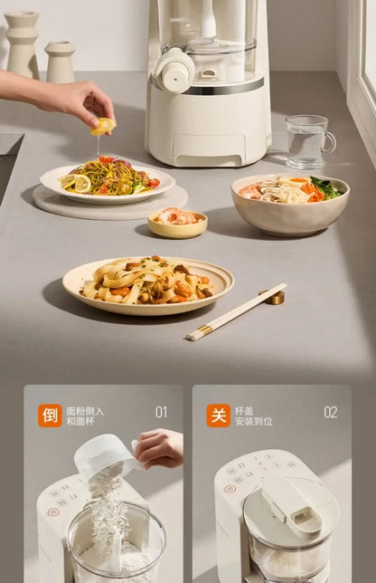 220V Automatic Smart Mini Electric Noodle Pasta Maker Machine for Home Use AF.
