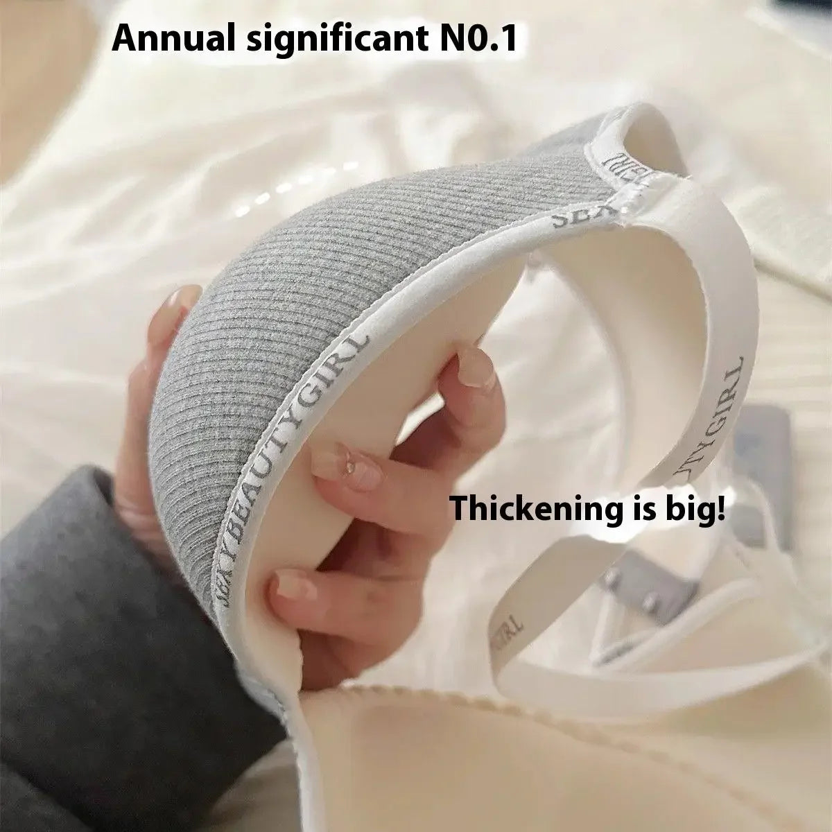 Wireless Push Up Bra for Small Chest - Seamless Anti-Sagging Invisible Bralette, Enhance Lift Comfort No Trace (Letter Design).