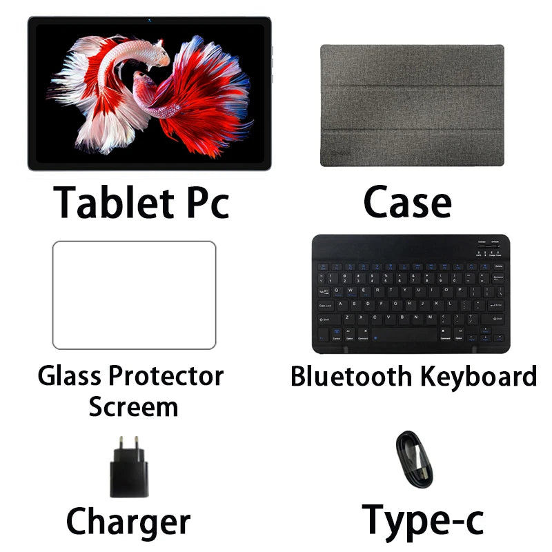 Bmax Maxpad I11Plus 10.4 Inch 16Gb(8Gb Ram+8Gb Expansion) 256Gb Rom Octa Core T606 Soc Android 13 Dual Wifi 4g Lte Tablet Sim