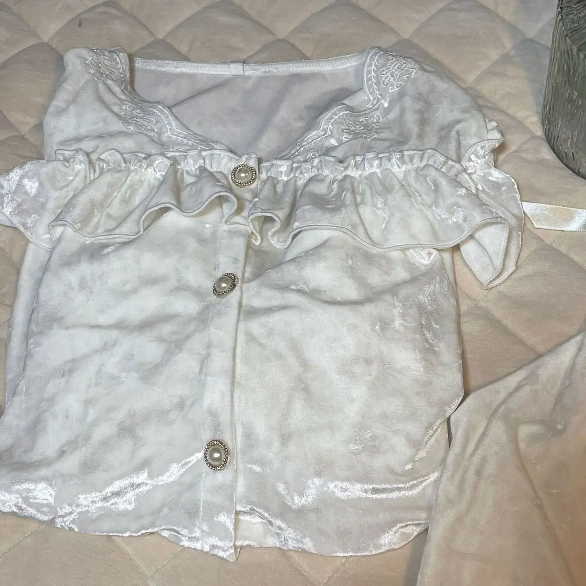 Soft Velvet Pajama Set Women Loose Home Wear Sleeping Velour Autumn Winter New Warm Sleepwear Female Nightie Ins Underwear