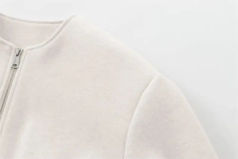 Jacken Herbst Damen 2025, neuer schicker lockerer Damenmantel, elegante Mode, Straße, warmer Jugendmantel.