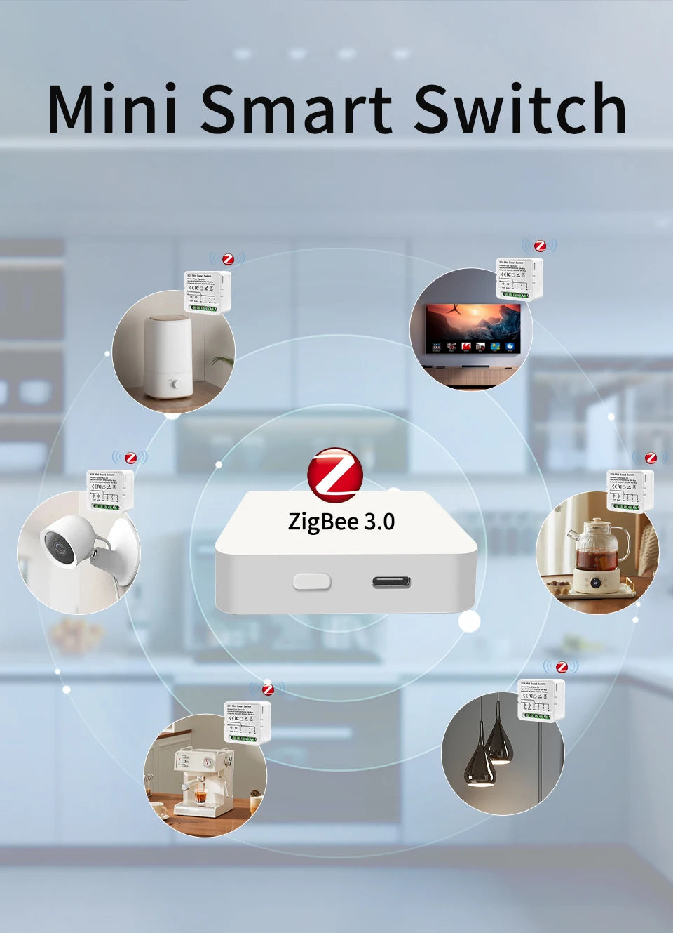 1/2/3 Gang Tuya Smart Licht Schalter Modul Zigbee 3,0 Smart Leben für Alexa Google Home Yandex DIY remote Breaker Verzögerung 100-240V.