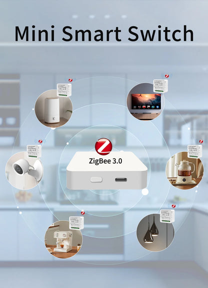 1/2/3 Gang Tuya Smart Licht Schalter Modul Zigbee 3,0 Smart Leben für Alexa Google Home Yandex DIY remote Breaker Verzögerung 100-240V.