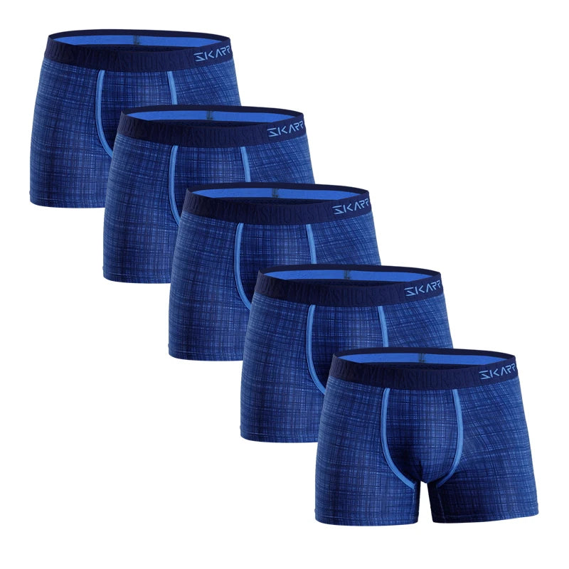 5 stücke baumwolle boxershorts männer höschen benutzerdefinierte männer unterhosen sexy herren boxer unterwäsche für mann drucken homme boxershorts calecon