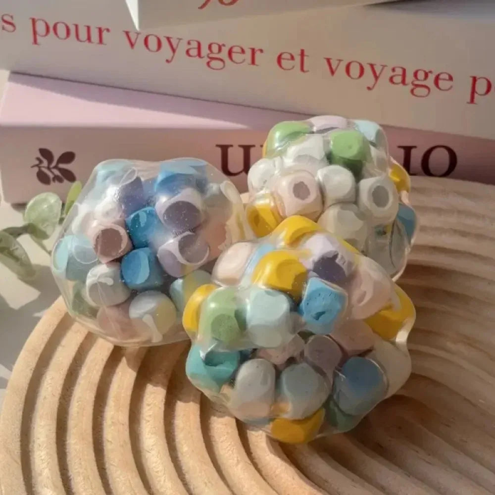 Squishy Dopamine Stress Ball Sensory Toys for Adults Kids, Anxiety Relief Fidget Toys, Squeeze Balls for ADHD Autism Focus.