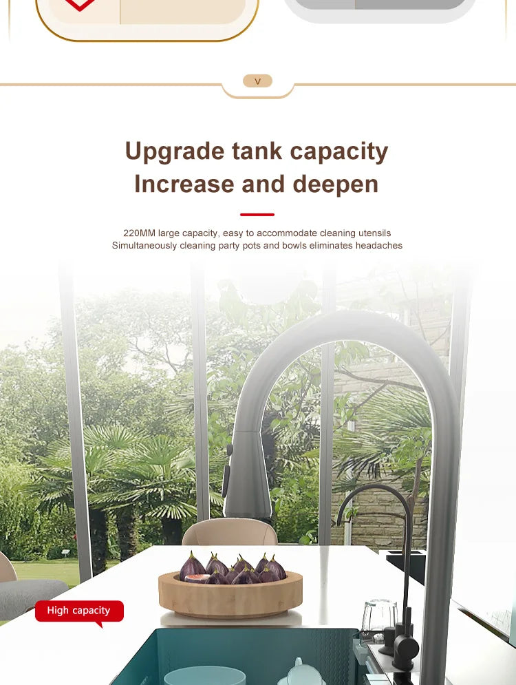 Wasserfall-Küchenspüle aus Edelstahl, multifunktional, groß, Einzelschlitz, Geschirrspülbecken, Küchenrenovierung