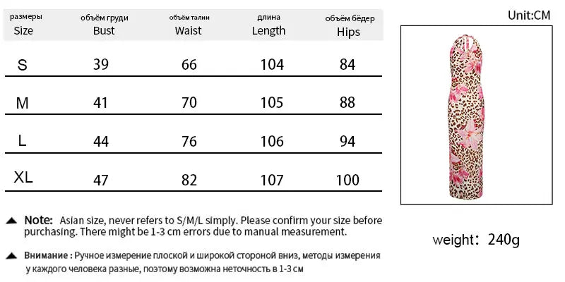 Frauen Kleidung Kleid Neue Sommer Sexy Backless Print Leopard V-ausschnitt Kleider Streetwear Fashion Halter Lace-up Kleider Kleidung.