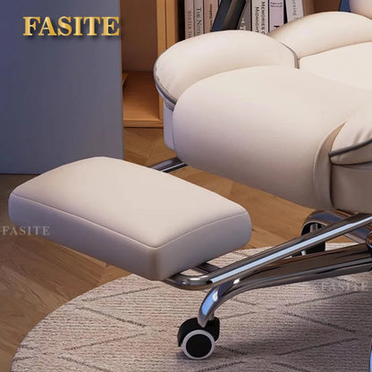 Rückenstütze Bürostuhl Armlehne Ergonomischer drehbarer mobiler Gaming-Stuhl Computertisch Chaise De Bureaux